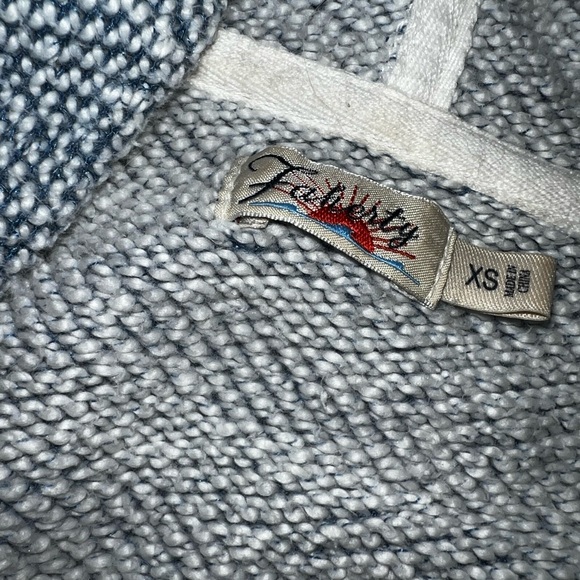 Faherty Seabrook Textured Poncho - Picture 9 of 9